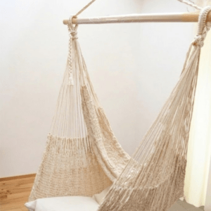 メキシカンハンモックチェア（ネット）ラージ 「ベージュ」