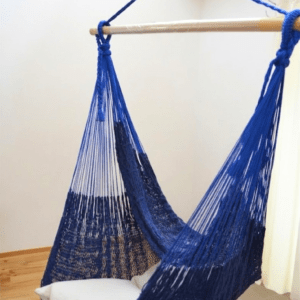 メキシカンハンモックチェア（ネット）  ラージ　「ブルー」