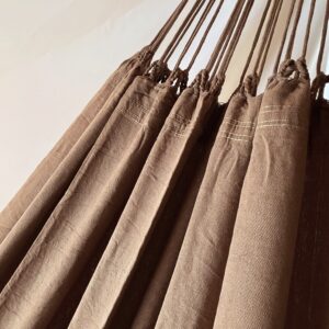 ブラジリアンハンモック・セミダブルサイズ　「アースブラウン」