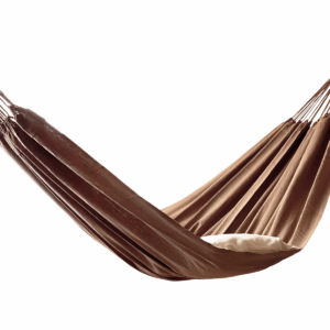 ブラジリアンハンモック・セミダブルサイズ　「アースブラウン」
