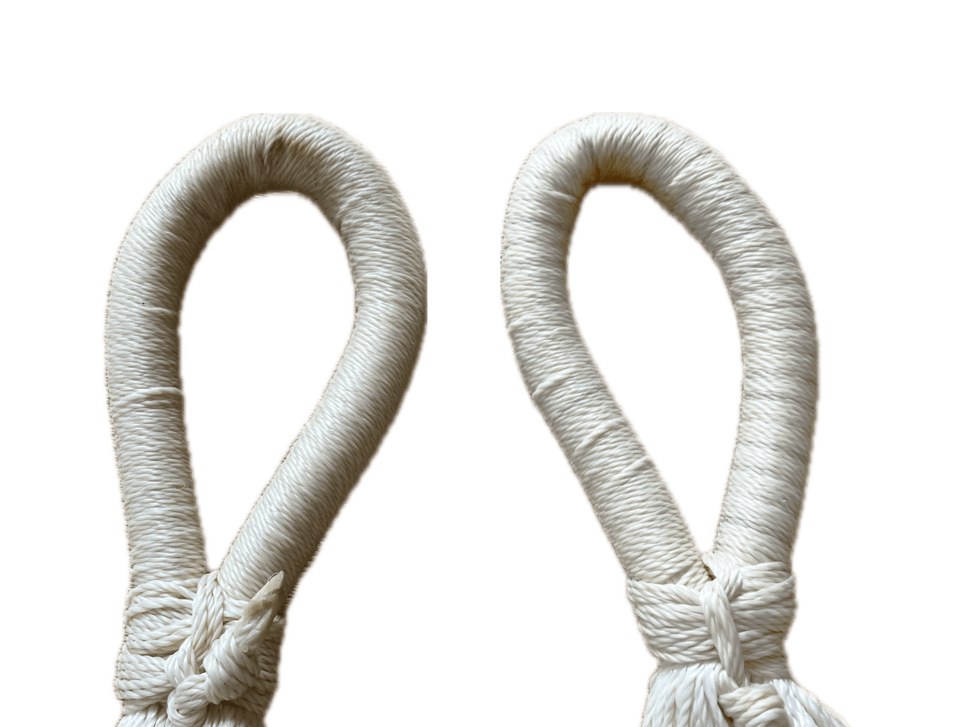 難あり商品・ナチュラルコットンメキシカンハンモック Mサイズ ・生成り(同梱不可) - 画像 (2)